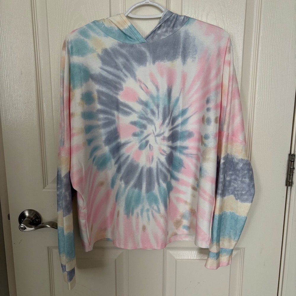 New Pastel Tye Dye Hoodie